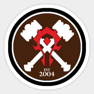 Est.2004 Logo Sticker